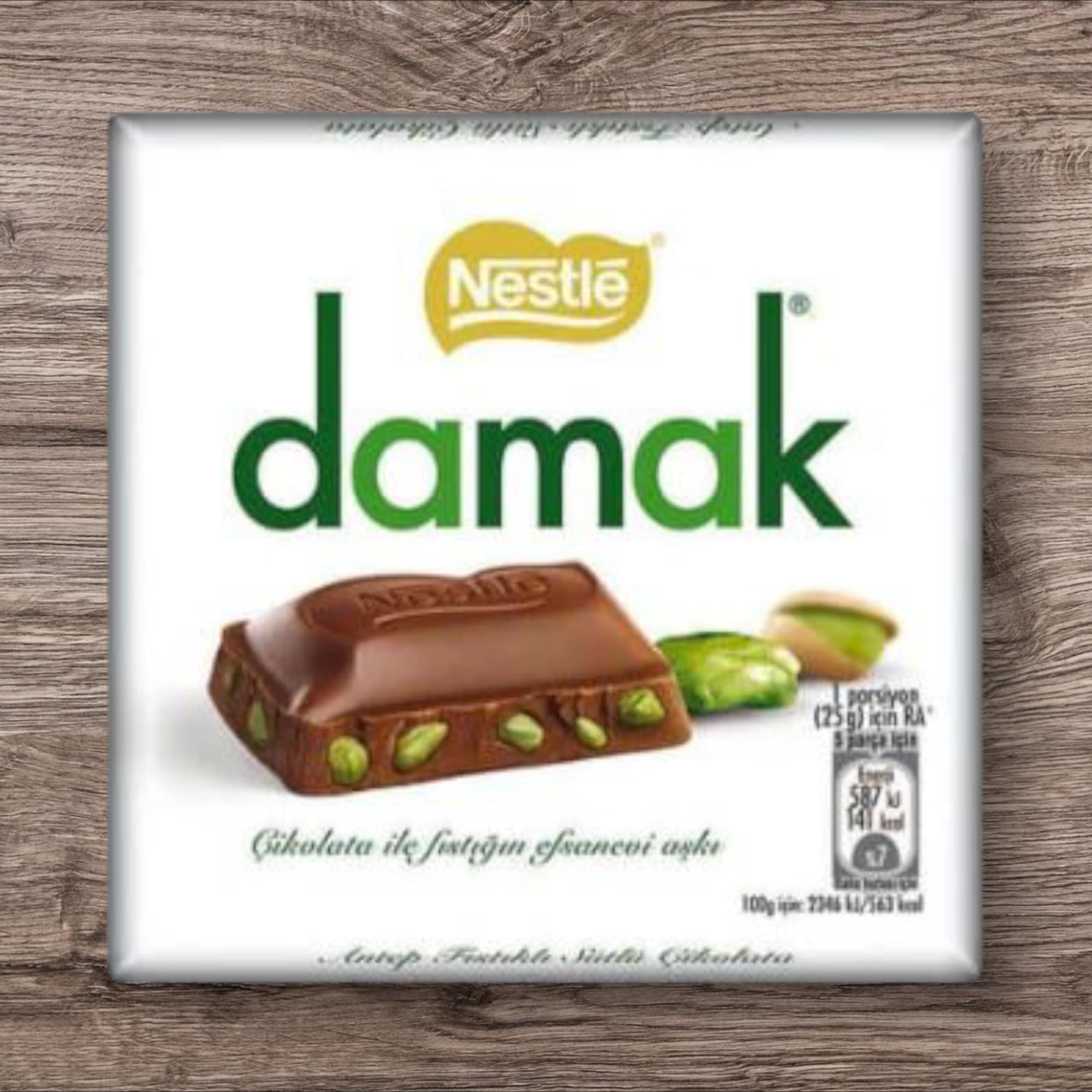 Damak Original - saveur chocolat au lait et pistache